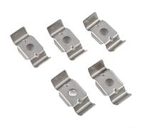 Set di 10 morsetti a doppia asta per recinzione, a forma di farfalla, per una maggiore sicurezza nei progetti di recinzione (304)