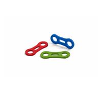 Set di 10 moschettoni Ocun Biner fix Vert 11 mm
