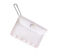 Set di 10 organizzatori di carte Trasparenza PP Materiali 5 Pocket Designs Manicotti di Carta Portatile PP Storage Soluzione