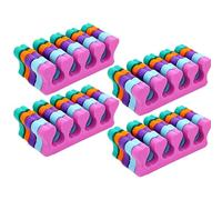 Set di 10 paia di separatori per dita, in schiuma morbida, separatore per dita dei piedi, distanziatore per pedicure manicure