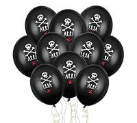 Set di 10 palloncini pirati realizzati in Unione Europea, palloncini pirata, decorazione per il compleanno dei bambini, festa di compleanno, ragazzo, caccia al tesoro, palloncini pirati