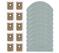 Set di 10 panni per Hoover HG4 per Hydro Pro, set da 10 panni | Microfibra, lavabile, elevata capacità assorbente, rimuove lo sporco ostinato, per pavimenti lisci