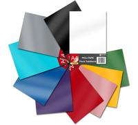 Set di 10 pellicole Din A4 Tubitherm Flock pellicola tessile per tessuti abbi...