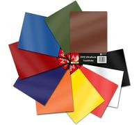 Set di 10 pellicole tessili DIN A4 EVO Ultraflock colorate 3 per tessuti abbi...