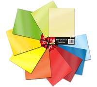 Set di 10 pellicole tessili DIN A4 EVO Ultraflock colorate 5 per tessuti abbi...
