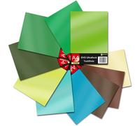 Set di 10 pellicole tessili DIN A4 EVO Ultraflock colorate 7 per tessuti abbi...