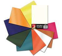 Set di 10 pellicole tessili DIN A4 Ultraflex S colorate set 16 per tessuti ab...