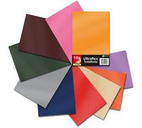 Set di 10 pellicole tessili DIN A4 Ultraflex S colorate set 3 per tessuti abb...