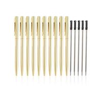 Set Di 10 Penne A Sfera, 5 Ricariche, Set Di Penne Gel, Penna A Sfera Da Donna, Penna A Sfera Da Uomo, Adatta Per Matrimoni, Aziende E Uffici