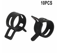Set di 10 per pz di clip a molla nere resistenti per tutte le esigenze di