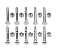 Set di 10 perni di taglio e 10 dadi di bloccaggio per Ariens per 510015 51001500 AM136890 e per Snapper per 3865 7091550YP Compatibile per FSP per specifiche