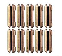 Set di 10 perni flessibili 23FP per mini escavatore Benna Denti Parti di Ricambio Adatto T23P D39094 6567620 Compatibile con Skid Steer Bucket Denti