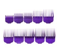 Set di 10 pettini magnetici per tagliacapelli Andis Master, viola