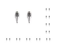 Set di 10 pezzi di ricambio per ugello aerografo, accessori da 0,3 mm
