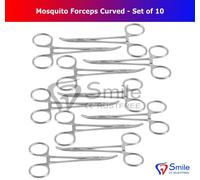 Set di 10 pezzi pinze di bloccaggio termostato zanzara 5" curve CE MARCHIO BR...