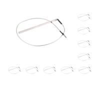 Set di 10 pickup piezoelettrici sensibili sotto sella EQ Pre-Amp per chitarra acustica classica