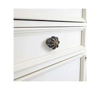 Set di 10 pomelli per porte in ceramica vintage a forma di zucca, per cassetti e armadietti, decorazione