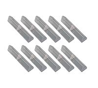 Set di 10 portapenne triangolari, trasparenti, per penne a sfera, per scuola, ufficio, 10 pezzi, contenitori per penne triangolari, forniture per scuola e ufficio, Come descritto