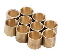 Set di 10 Puntali per Stecche da Biliardo - Punte in Ottone per Stecche da Biliardo di Alta qualità per Un Uso Duraturo nella Cura del - Costruzione in Rame (9MM【Senza Denti】)