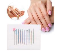 Set di 10 Punte Elettriche per Trapano per Unghie, Pelle Esfoliante, Rimozione Rapida delle Unghie, per Manicure Pedicure Accessorio Lucidatore per Unghie, Adatto per la Casa,
