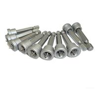 Set di 10 punte per cacciavite PH2 per cartongesso, punte da trapano in acciaio al cromo vanadio da 50 mm per installazione su cartongesso, design con limite di profondità