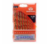 Set di 10 Punte per Metallo Daewoo