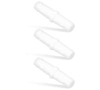 Set di 10 Raccordi Diritti Spinati in Plastica, 9-9 mm | Connessione Rapida Per Tubi Flessibili, Superficie Liscia Interna, Giunto Tubo Diritto Per Pompe Silicone Uso Alimentare