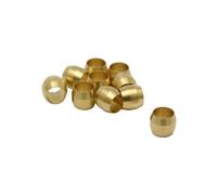 Set di 10 raccordi per tubi freno Brakco Shimano Doré