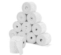 Set di 10 rotoli da 2,7 m x 7,5 cm - Bende in gesso per pancia del bambino, rotoli di gesso, ideale per modellare impronte di gravidanza