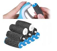 Set di 10 rulli di ricambio per rimozione calli Scholl Velvet Smooth, accessorio ideale per rimozione calli elettrico professionale, 3 rulli di ricambio rugosità