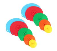 Set di 10 Silicone Coperchio Della Ciotola per Microonde Pentola di Cottura4449