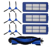 Set di 10 spazzole compatibili per Eufy per RoboVac per G10 G30 per Hybrid include filtro a spazzola a rullo e spazzole laterali