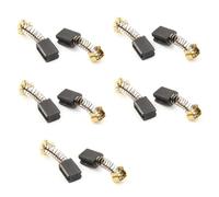 Set di 10 spazzole di carbone compatibili con Makita CB406 CB407 CB418 CB419 191962-4 HR2432 HR2450 HR2450T e Mo