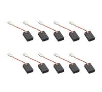 Set di 10 spazzole in carbonio 5 x 10 x 17 mm per utensili elettrici Bosch compatibili con GWS14-150 GWS15-150 GWS10-125 125CI GOP12CE GG