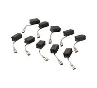 Set di 10 spazzole in carbonio di ricambio per utensili elettrici Bosch E74 GWS7-100 GWS7-125 GWS7-100T GOP250CE, 6,5 x 8 x 13 mm, materiale in carbonio per trapano elettrico, martello, smerigliatrice