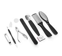 Set di 10 Strumenti per Pedicure in Acciaio Inossidabile, Tronchesini per Cuticole, Tagliaunghie, Rimuovi Facilmente la Pelle Morta, Migliora la Pelle Ruvida con lo Strumento per