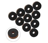 Set di 10 tamburi kit piatti schiuma feltro strumenti professionali percussioni