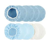 Set di 10 tamponi per lucidatrice per auto, in microfibra, per cere, per auto