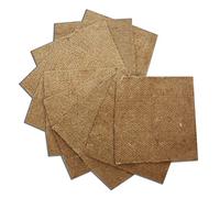 Set di 10 tappetini umidità in Canapa per Vermicompostaggio (TinyWorm, WORMcube, ...) | Quadrato 33 x 33 cm