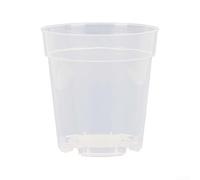 Set di 10 vasi trasparenti per il monitoraggio delle radici e le piante fiorenti, adatti per vari usi interni ed esterni (17 cm)