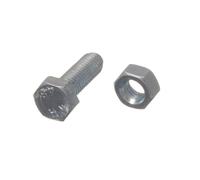 Set Di 10 Viti Esagonali M8 25Mm Zincate BZP Di Grado 4.8 | Onestopdiy Nuovo