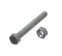 Set Di 10 Viti Esagonali M8 70Mm Zincate BZP Di Grado 4.8 | Onestopdiy Nuovo