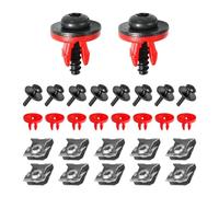 Set di 10 viti T30 per protezione antispruzzo del motore, viti per dadi e bulloni, viti sottoscocca motore T30, compatibili con Focus Escape Explorer C-Max Transit Connect