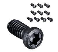 Set di 10 viti Torx a testa cilindrica per applicazioni CNC, per sostituire inserti in carburo da M2 a M5 (M2 x 5 mm)