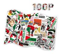 Set di 100 adesivi, adesivi palestinesi, adatti per laptop, tazze, automobili, ecc.