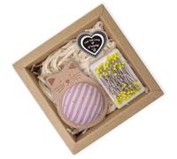 Set di 100 aghi per cuscino in legno e 100 aghi per trapuntatura per cucire da 38 mm di posizionamento in legno per macchina da cucire