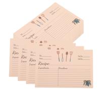 Set di 100 Biglietti Per Ricette, 10,2 X 15,2 Cm, nel Cartoncino Spesso, Bi2189