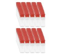 Set di 100 Bottiglie Vuote Nel Plastica per Spezie per Conservare Il Condim6167
