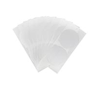 Set di 100 cialde di caffè adesivi da 59 mm con guarnizioni in alluminio per sigillare il coperchio per una facile applicazione