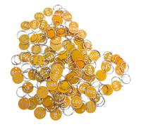 Set Di 100 Etichette Portachiavi in alluminio Con Numeri Per Riporre Le Chiavi in sauna Robuste Etichette Identificative Portachiavi Per Organizzare